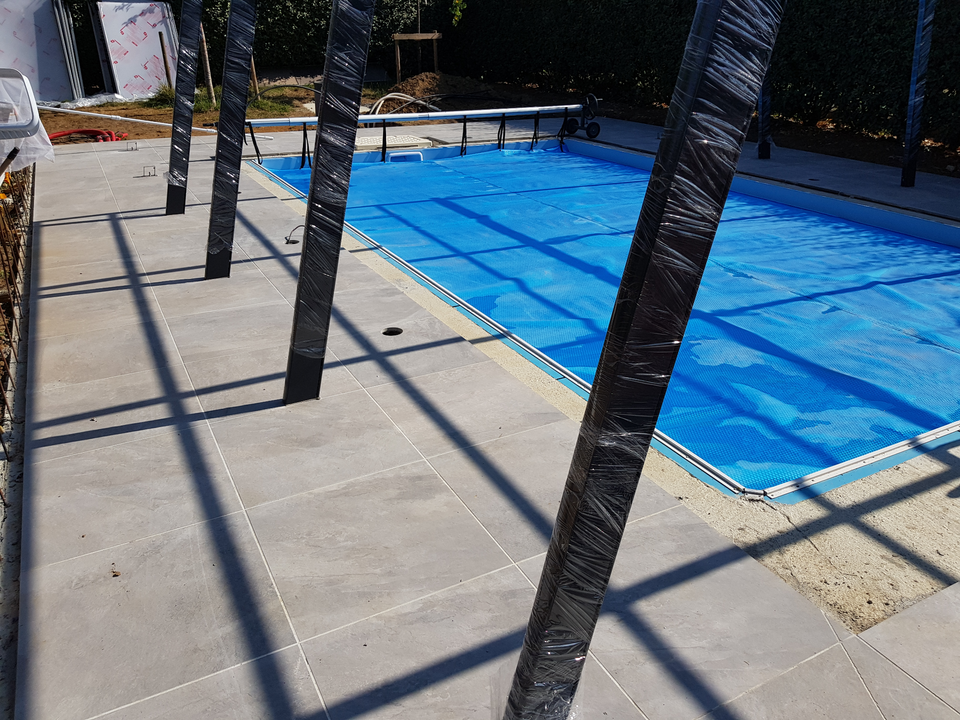 Carrelage piscine grès mercin constructions soissons