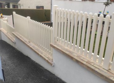 Réparation de mur de clôture